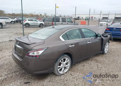 2012 Nissan Maxima 3.5 Sv из США, поврежденный, VIN 1N4AA5AP9CC845853